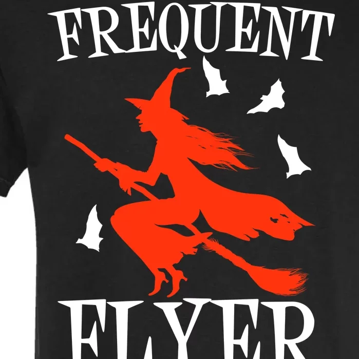 Frequent Flyer Witch Garment-Dyed Heavyweight T-Shirt