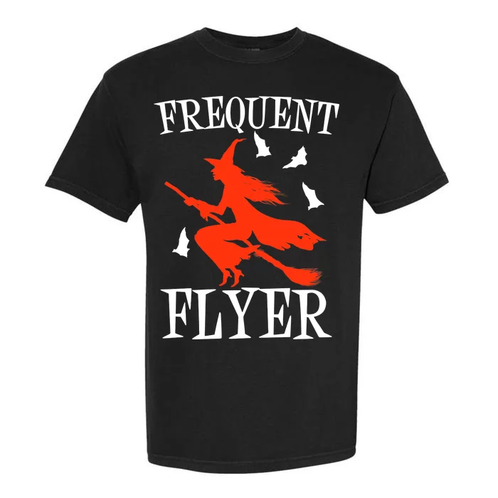 Frequent Flyer Witch Garment-Dyed Heavyweight T-Shirt