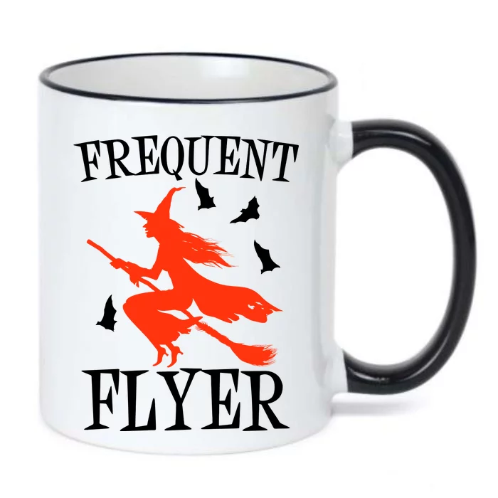 Frequent Flyer Witch Black Color Changing Mug