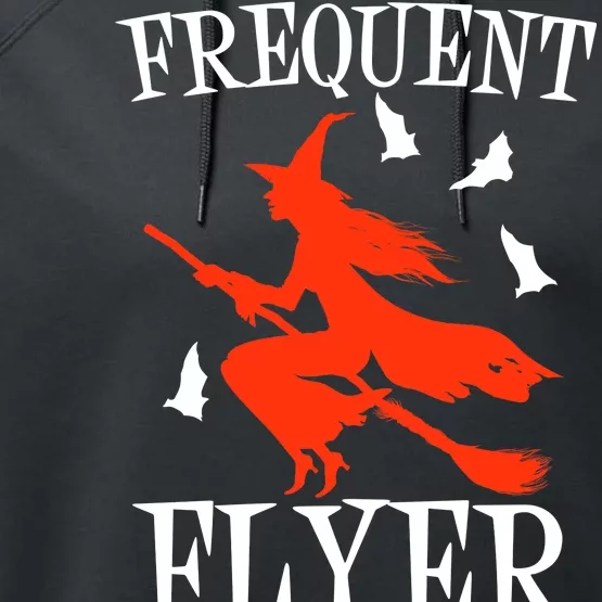 Frequent Flyer Witch Performance Fleece Hoodie