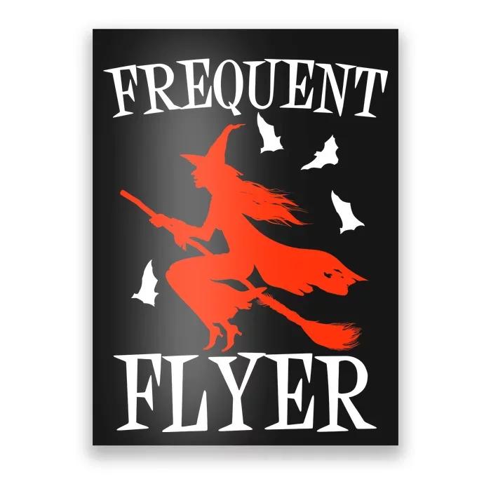 Frequent Flyer Witch Poster