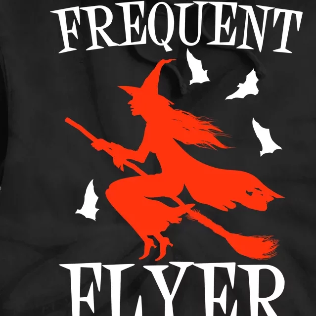 Frequent Flyer Witch Tie Dye Hoodie