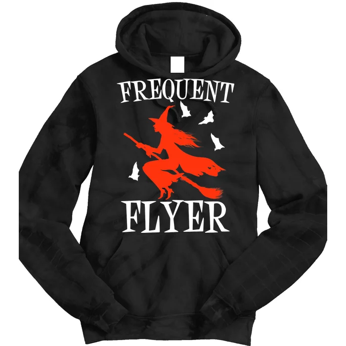 Frequent Flyer Witch Tie Dye Hoodie