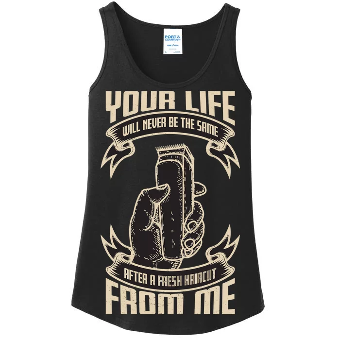 Fresh Haircut Ladies Essential Tank