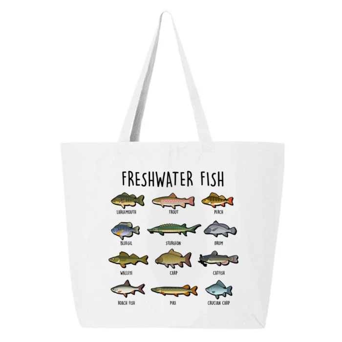 Freshwater Fish - 100 Different Types 25L Jumbo Tote