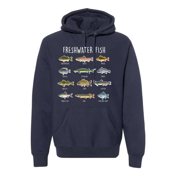 Freshwater Fish Premium Hoodie