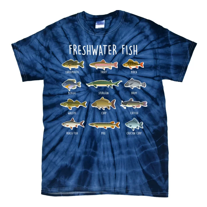 Freshwater Fish Tie-Dye T-Shirt