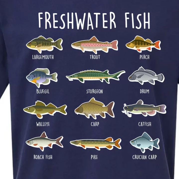 Freshwater Fish Sueded Cloud Jersey T-Shirt