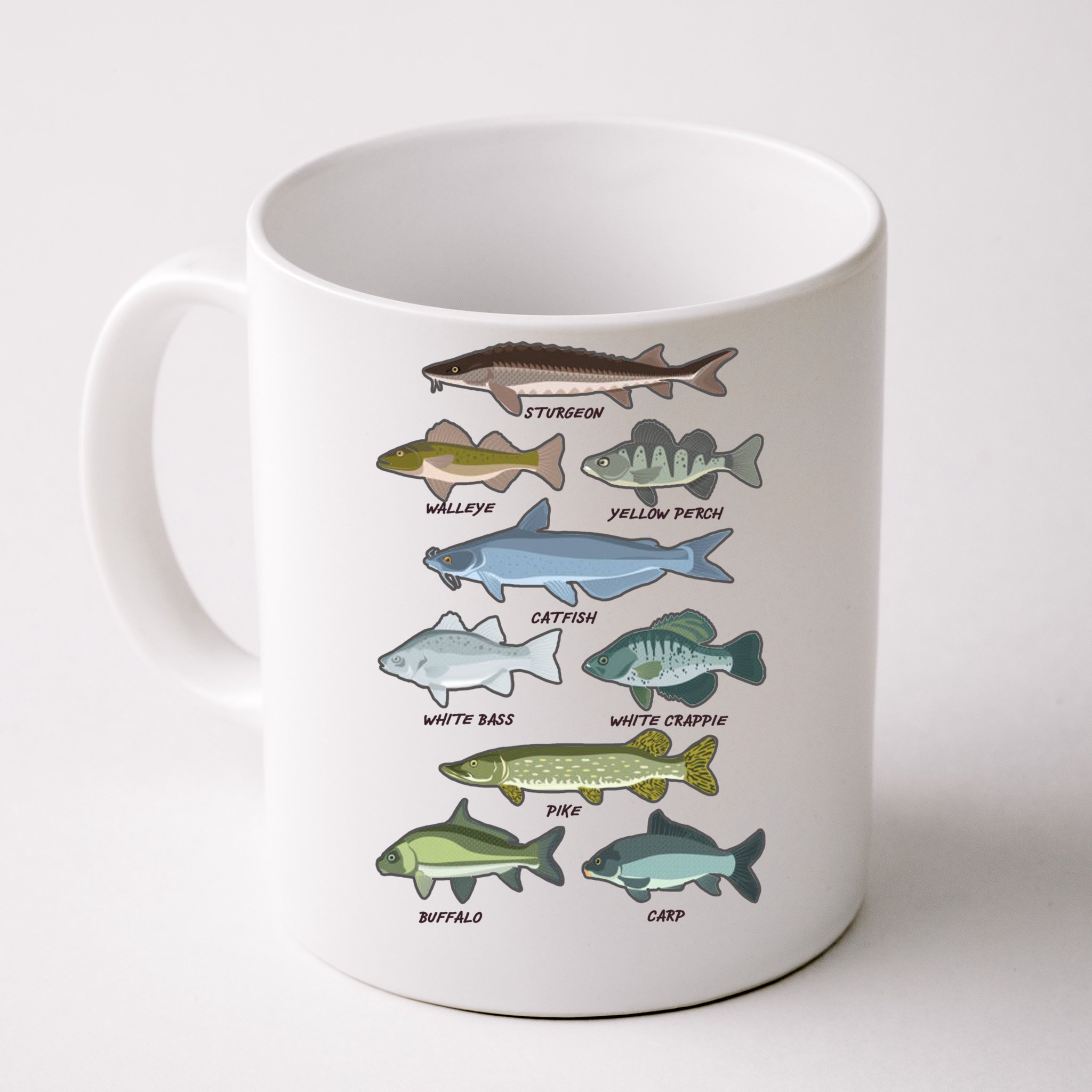 Walleye Fishing Mug