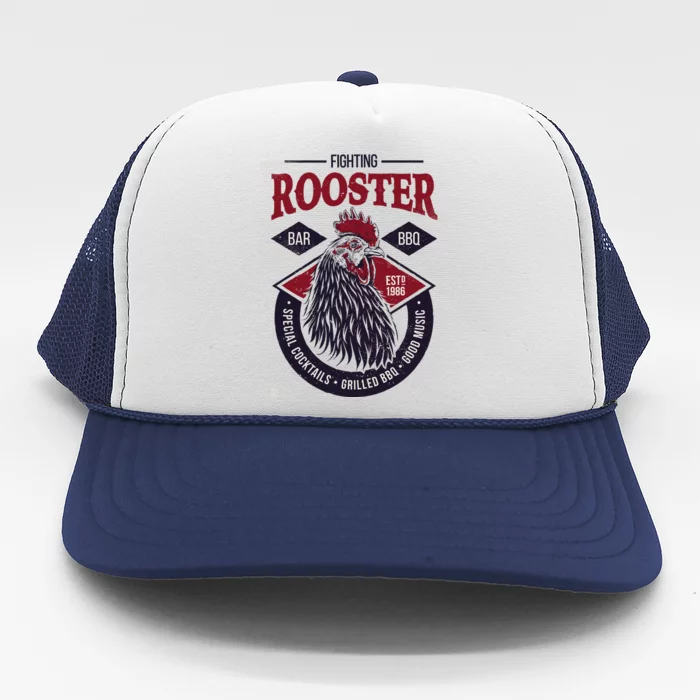 Fighting Rooster Trucker Hat