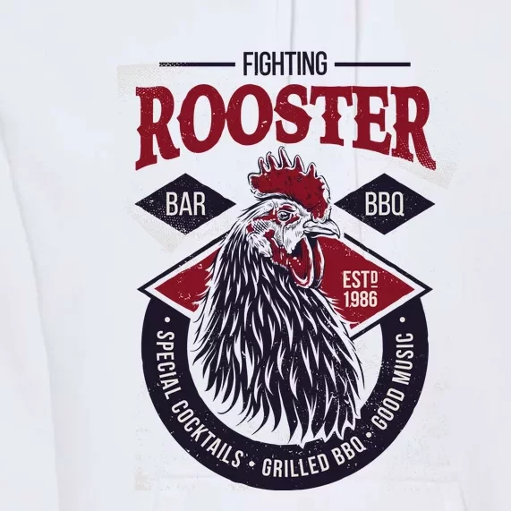 Fighting Rooster Premium Hoodie