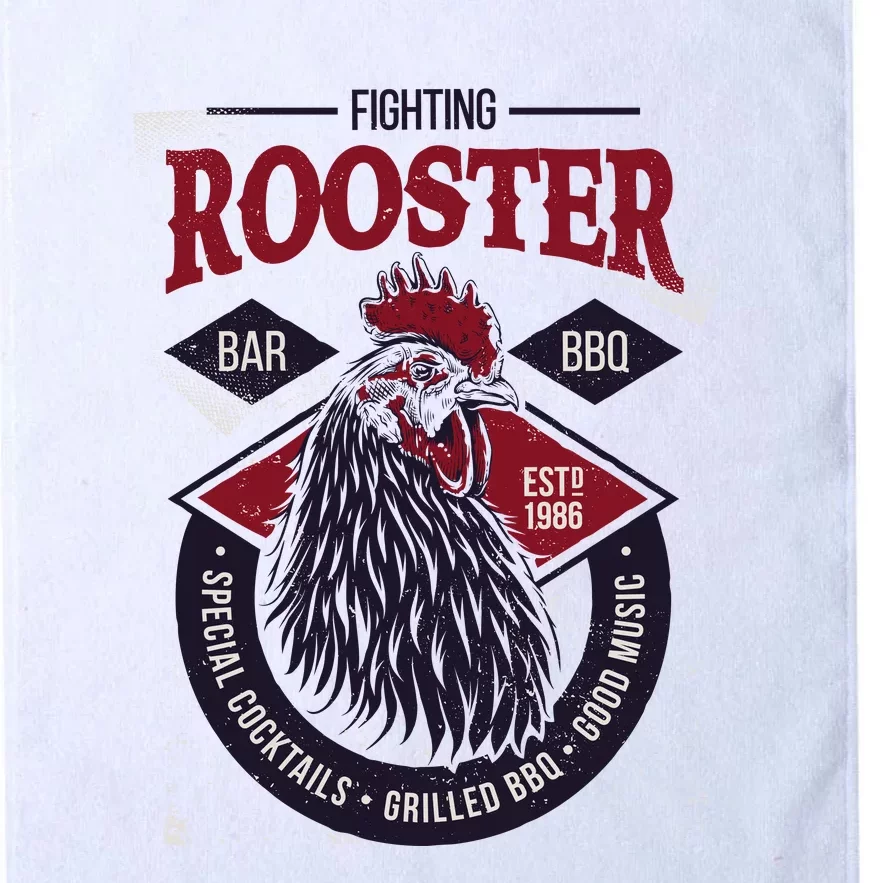 Fighting Rooster Platinum Collection Golf Towel