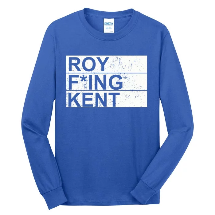 Funny Roy Freaking Kent Roy Kent Lasso Beard Tall Long Sleeve T-Shirt