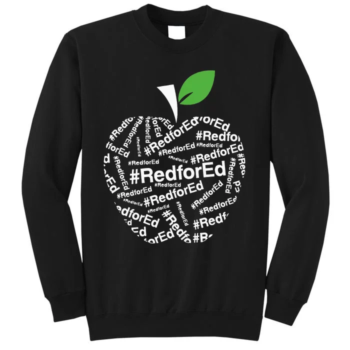 funny Red for Ed Michigan Teacher Protest Sweatshirt