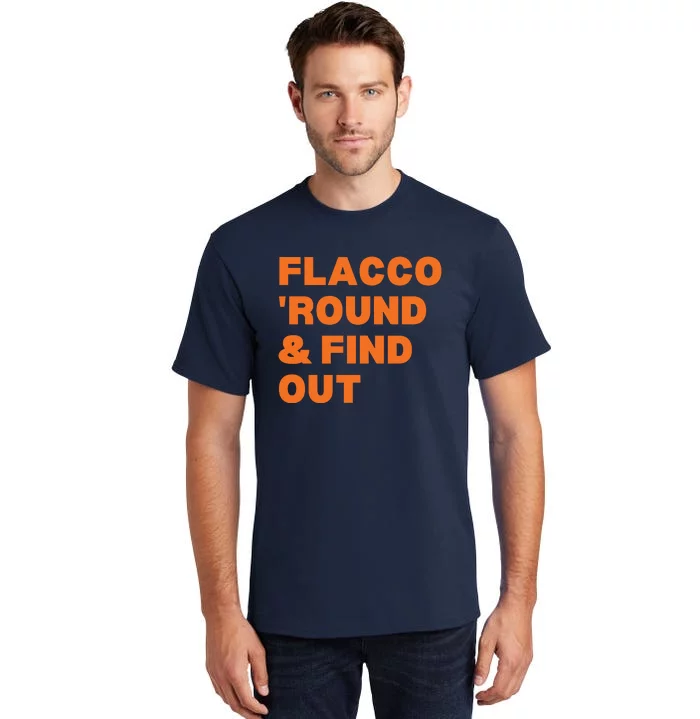 Flacco Round & Find Out Tall T-Shirt