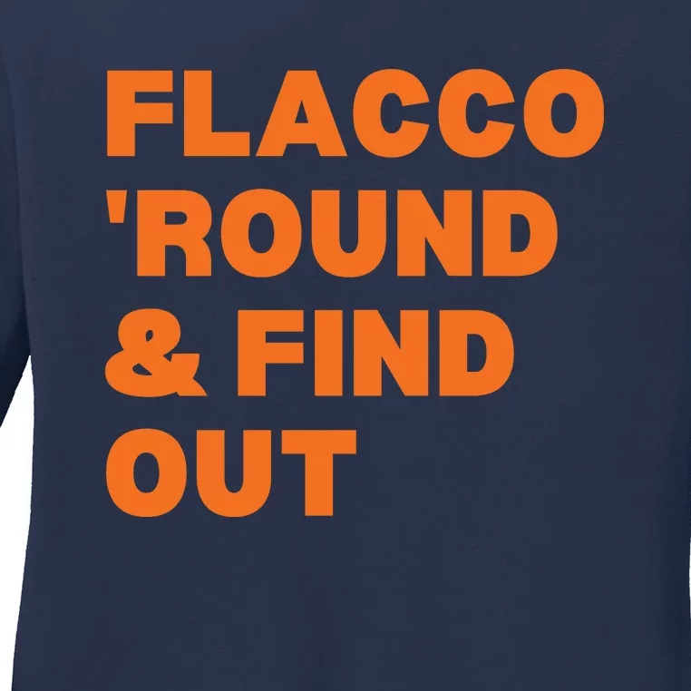 Flacco Round & Find Out Ladies Long Sleeve Shirt