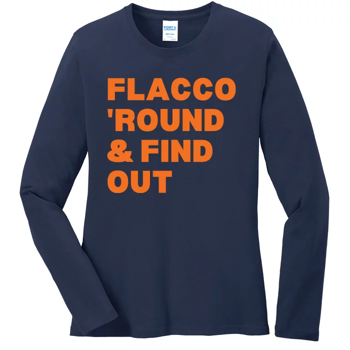 Flacco Round & Find Out Ladies Long Sleeve Shirt