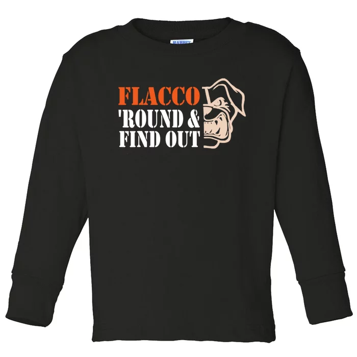 Flacco Round & Find Out Toddler Long Sleeve Shirt