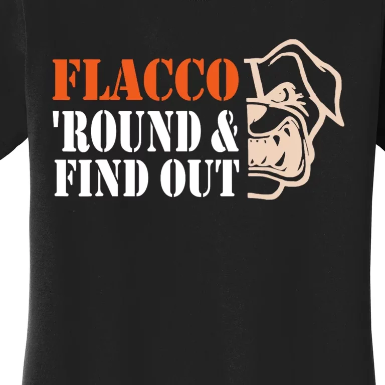 Flacco Round & Find Out Women's T-Shirt