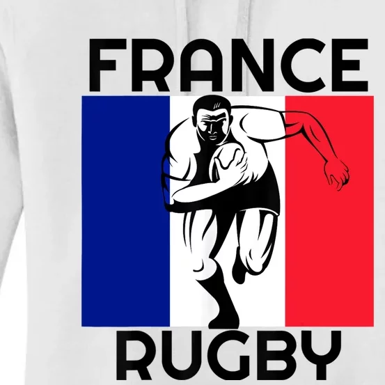 France Rugby Fan Women's Pullover Hoodie