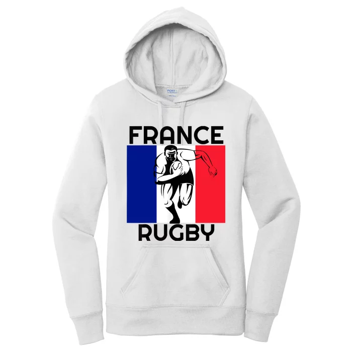 France Rugby Fan Women's Pullover Hoodie