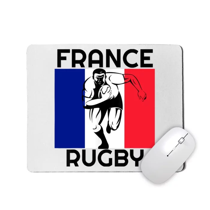 France Rugby Fan Mousepad