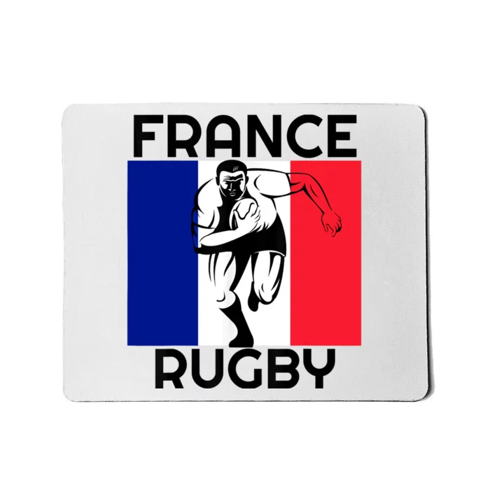 France Rugby Fan Mousepad