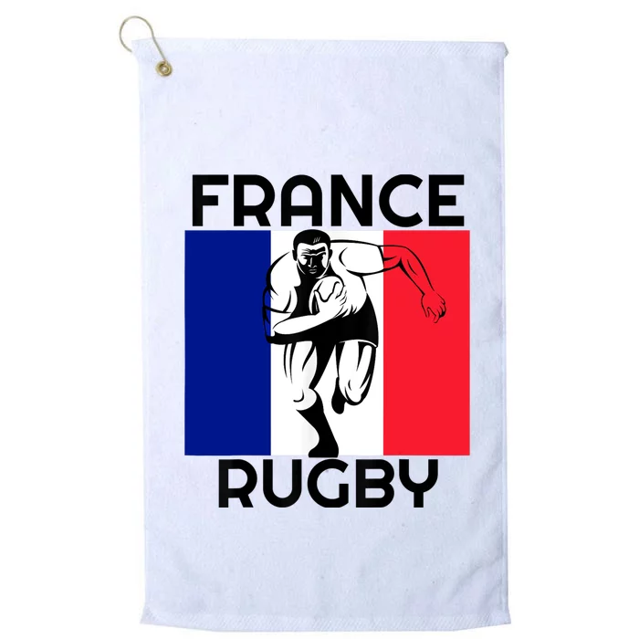 France Rugby Fan Platinum Collection Golf Towel