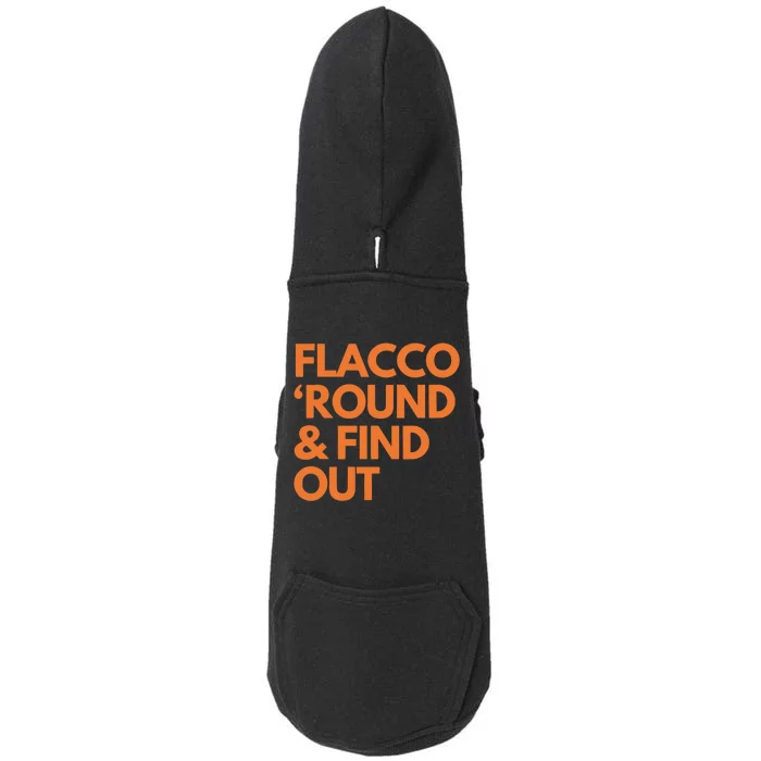 Flacco Round & Find Out Doggie 3-End Fleece Hoodie