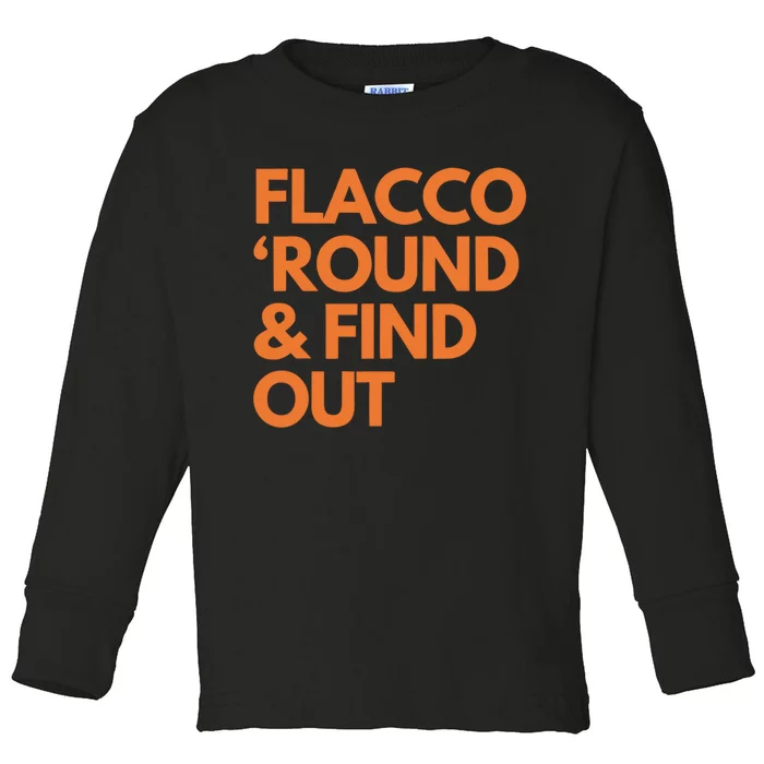 Flacco Round & Find Out Toddler Long Sleeve Shirt