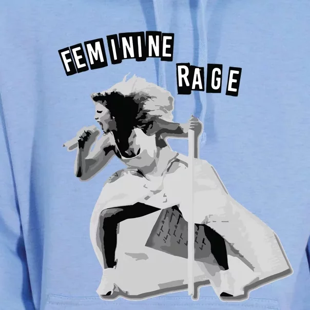 Feminine Rage Unisex Surf Hoodie