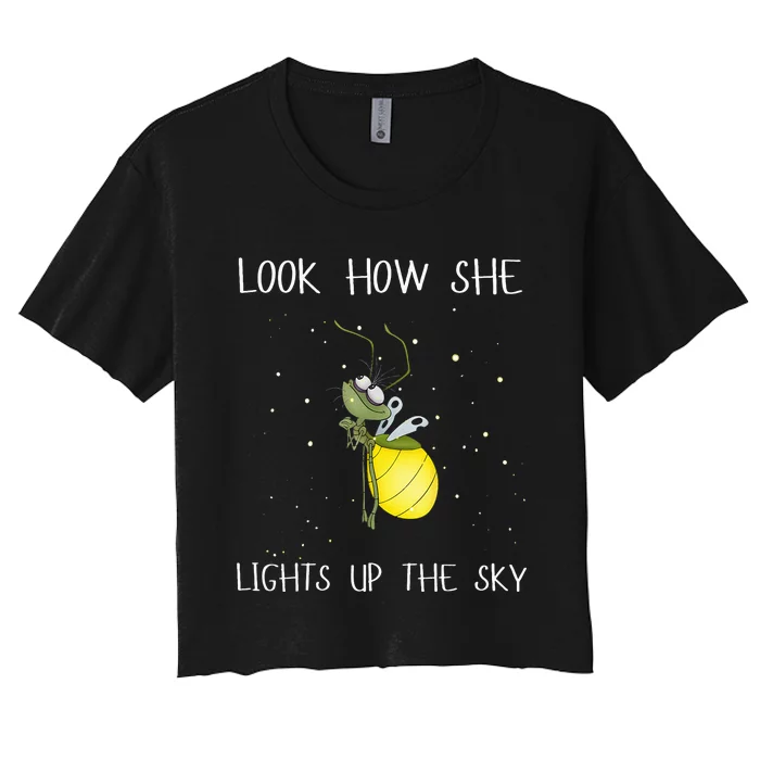 Firefly Ray Firefly Princess And The Frog Women's Crop Top Tee