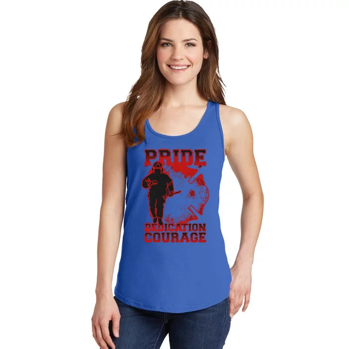 Firefighter Retired Firefighter Firefighter Gift Ladies Essential Tank