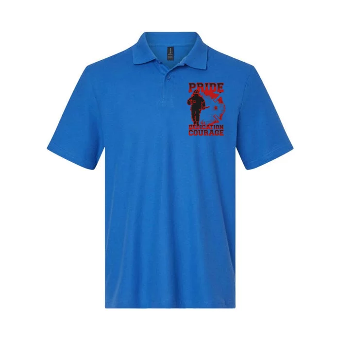 Firefighter Retired Firefighter Firefighter Gift Softstyle Adult Sport Polo