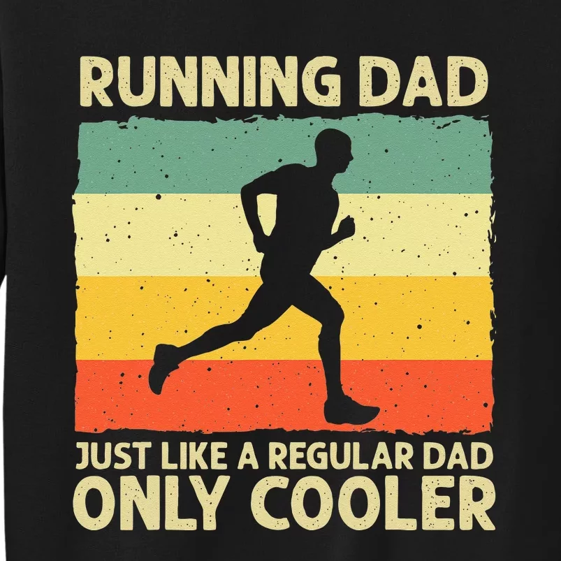 Funny Running For Men Dad Marathon Runner Coach Marathoner Sweatshirt