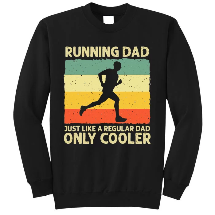 Funny Running For Men Dad Marathon Runner Coach Marathoner Sweatshirt