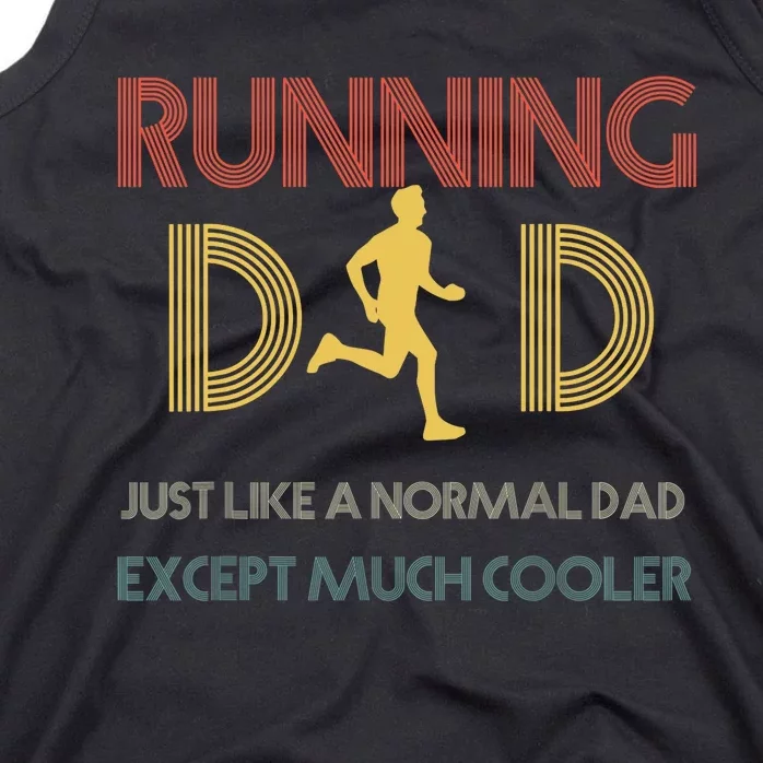 Father Runner - Father's Day Running Dad Tank Top