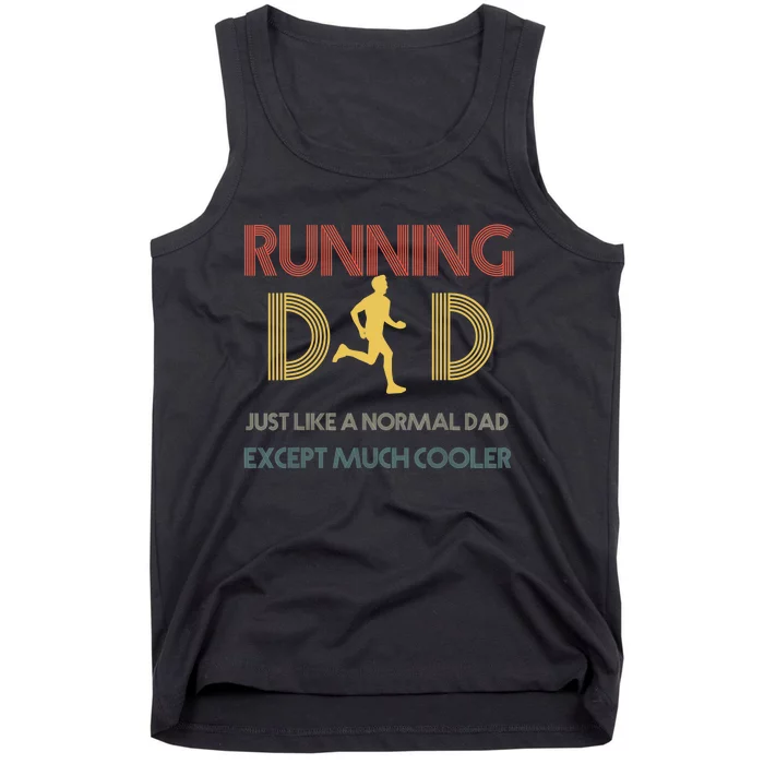 Father Runner - Father's Day Running Dad Tank Top