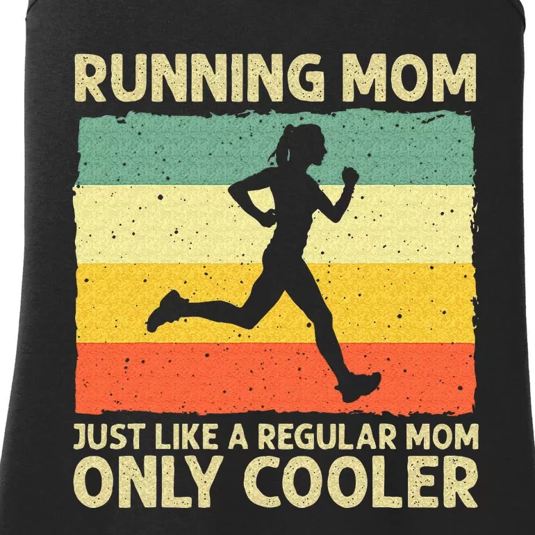 Funny Running For Women Mom Marathoner Runner Coach Racing Ladies Essential Tank