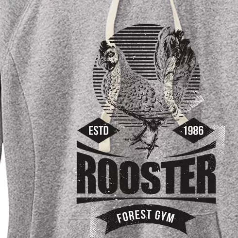 Fighting Rooster Women's Fleece Hoodie