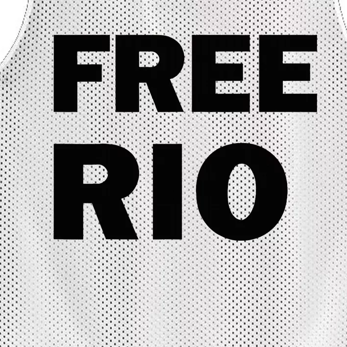 Free Rio For Rio Fans Mesh Reversible Basketball Jersey Tank