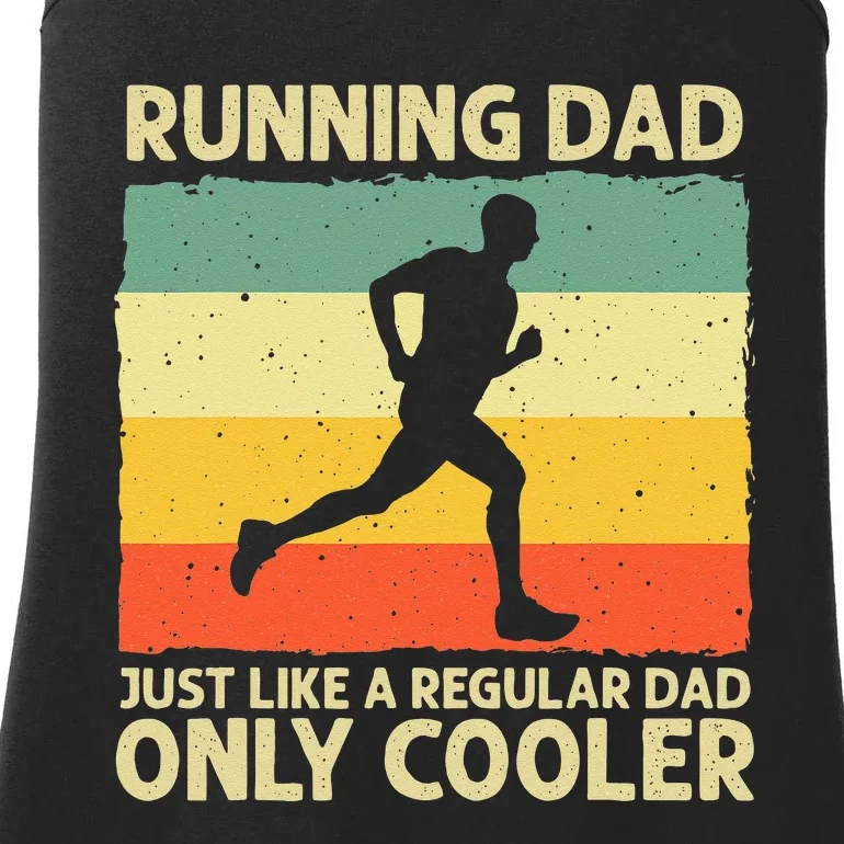 Funny Running For Men Dad Marathon Runner Coach Marathoner Ladies Essential Tank