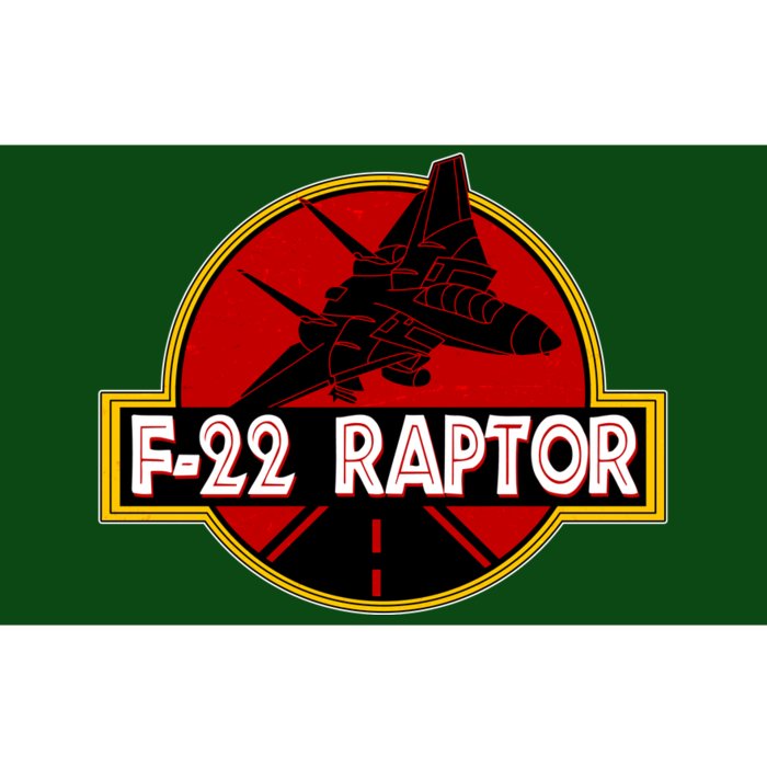 F22 Raptor Fighter Jet Bumper Sticker