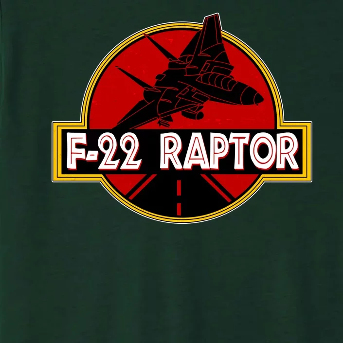 F22 Raptor Fighter Jet ChromaSoft Performance T-Shirt