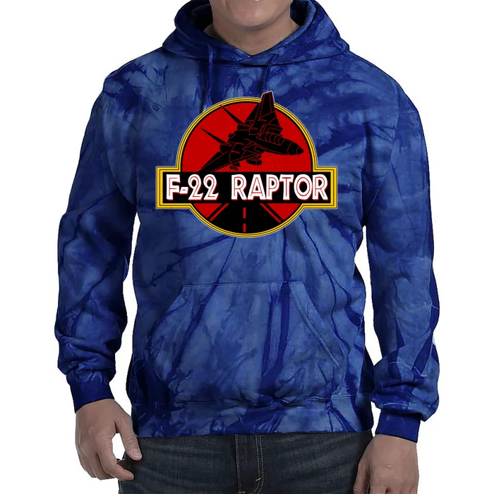 F22 Raptor Fighter Jet Tie Dye Hoodie