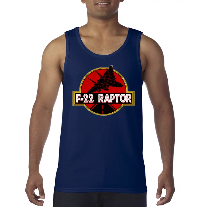 F22 Raptor Fighter Jet Tank Top