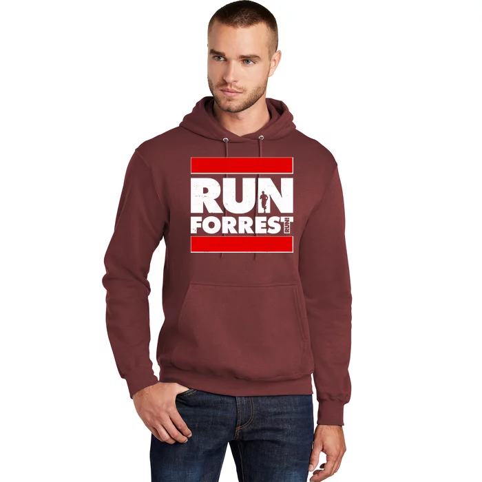 Funny Run Forrest Run Logo Hoodie