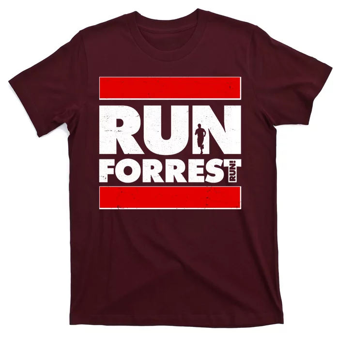 Funny Run Forrest Run Logo T-Shirt