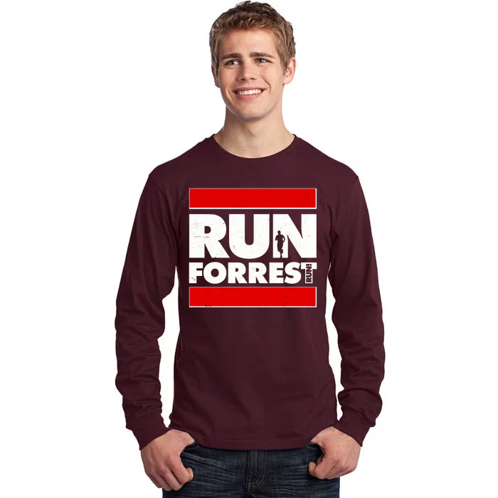 Funny Run Forrest Run Logo Tall Long Sleeve T-Shirt