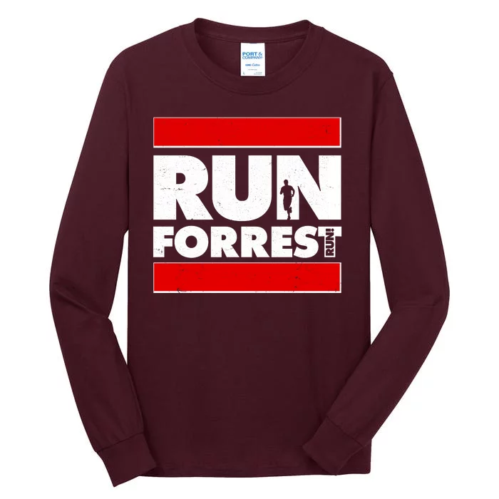 Funny Run Forrest Run Logo Tall Long Sleeve T-Shirt